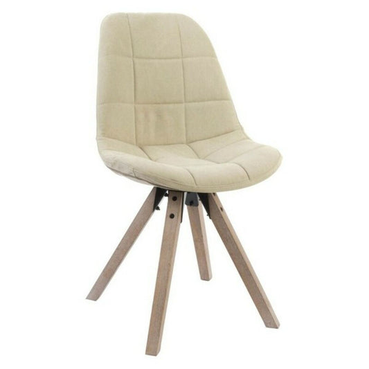 Dining Chair DKD Home Decor Beige Multicolour Wood 47 x 55 x 85 cm