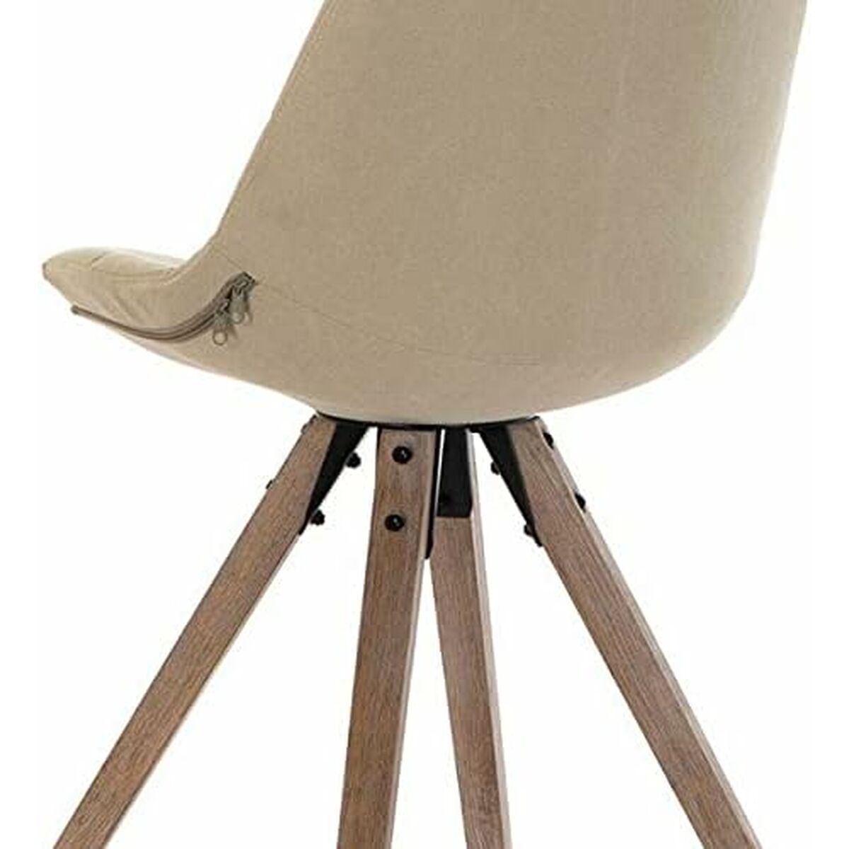 Middagsstol DKD Home Decor Beige Flerfarget Tre 47 x 55 x 85 cm