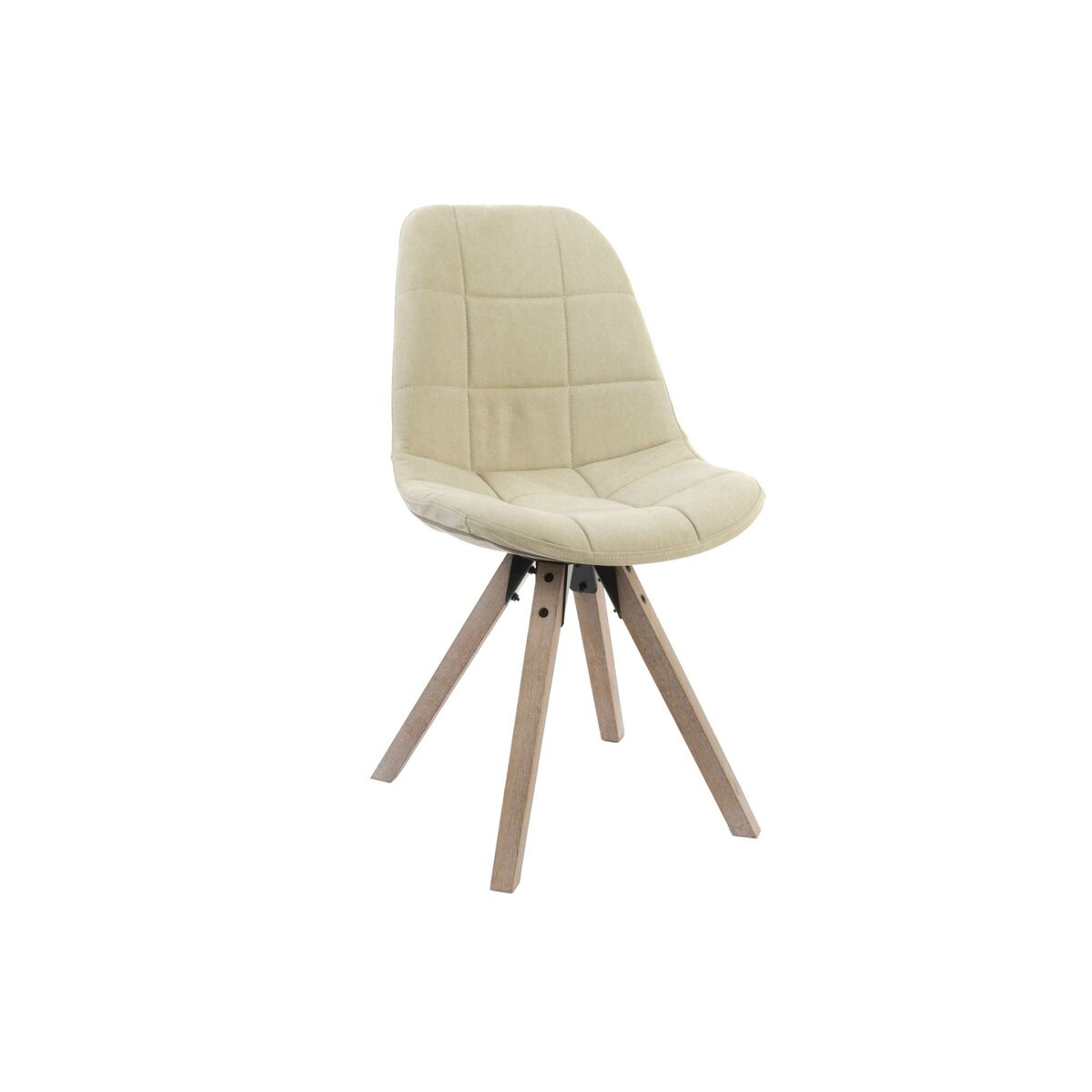 Dining Chair DKD Home Decor Beige Multicolour Wood 47 x 55 x 85 cm