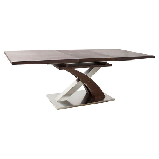 Dining Table DKD Home Decor Steel MDF (160 x 90 x 77 cm)