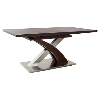 Dining Table DKD Home Decor Steel MDF (160 x 90 x 77 cm)