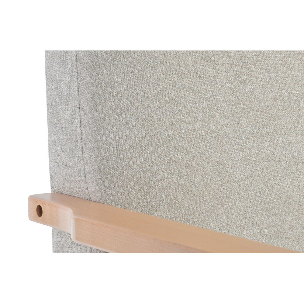 Gyngestol DKD Home Decor Beige Naturell Tre Bøk Plast Tre MDF 81 x 58 x 90 cm