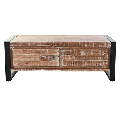 Senterbord DKD Home Decor Metall Akasia (110 x 60 x 40 cm)