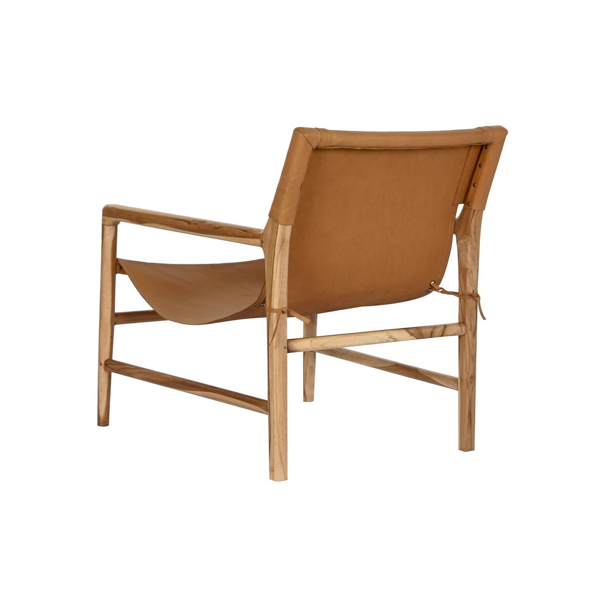 Chair DKD Home Decor Camel Light brown 66 x 73 x 77 cm