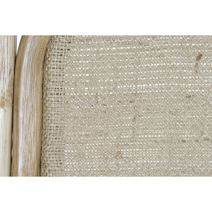 Senge gavl DKD Home Decor Brun Naturell 180 x 4 x 90 cm