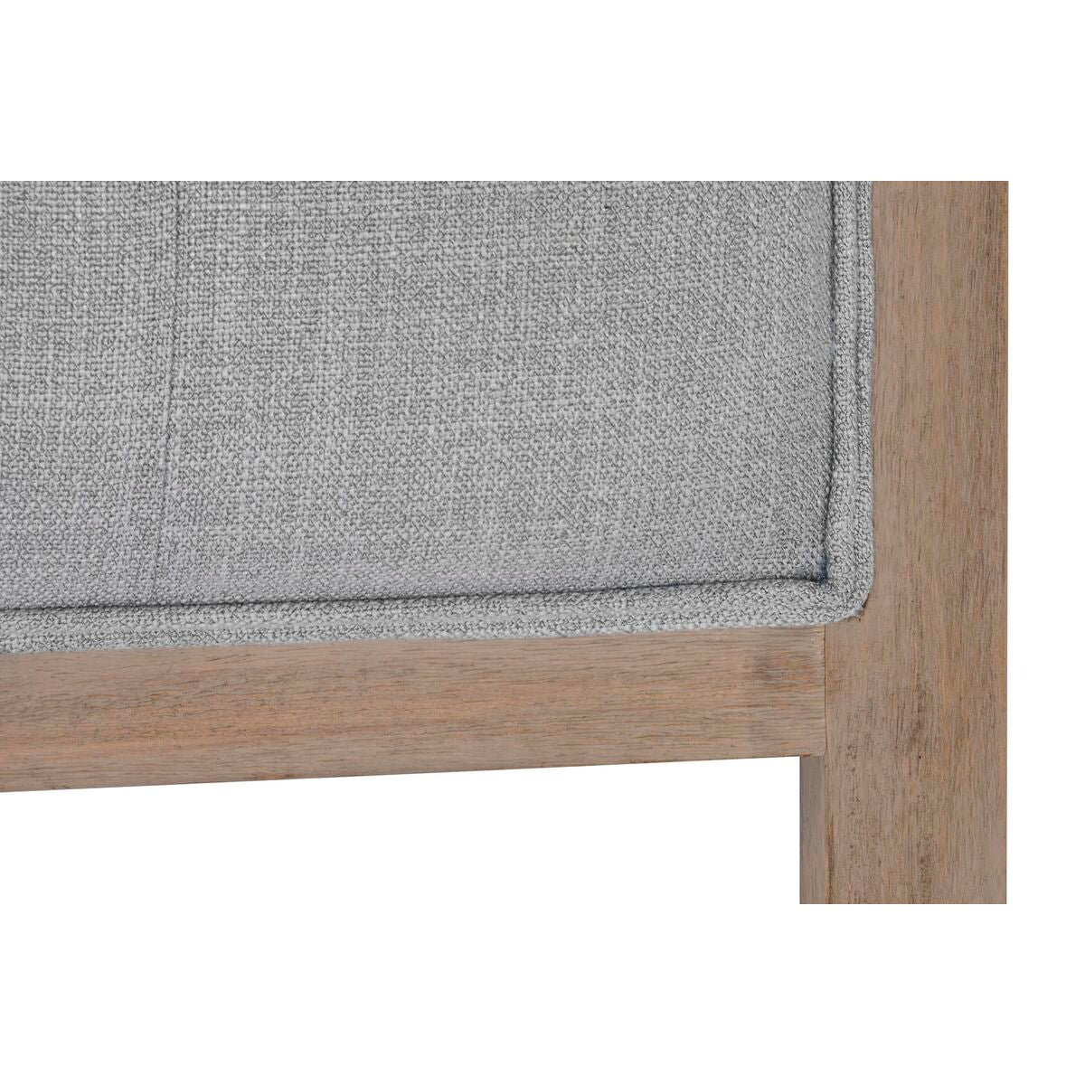 Senge gavl DKD Home Decor Grå Gummitre 160 x 10 x 120 cm