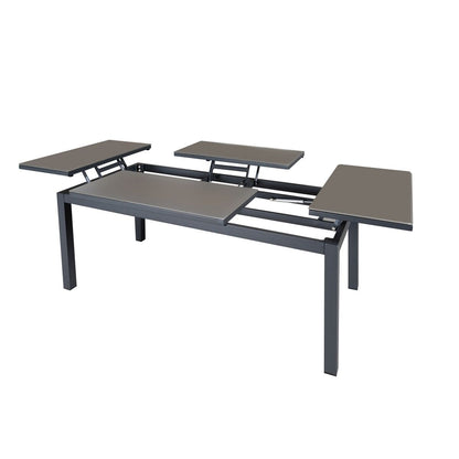 Dining Table Agnes 120 x 60 x 48,5 cm Aluminium