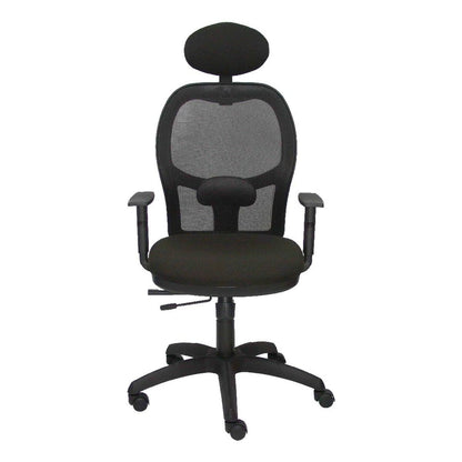 Office Chair with Headrest Jorquera  P&C I840CTK Black