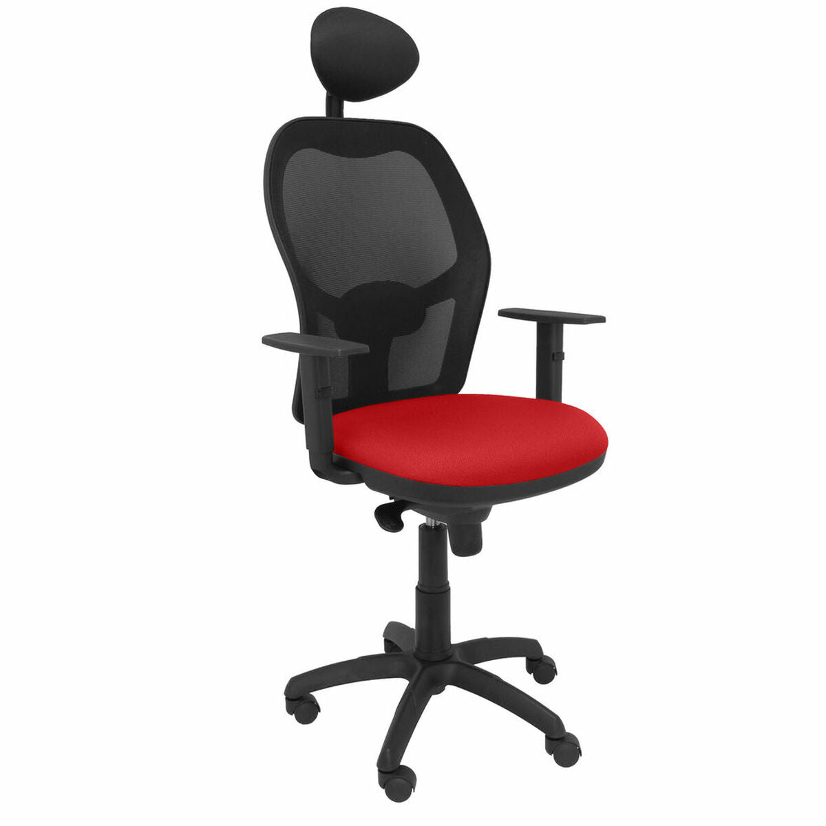 Office Chair with Headrest Jorquera P&C ALI350C Red