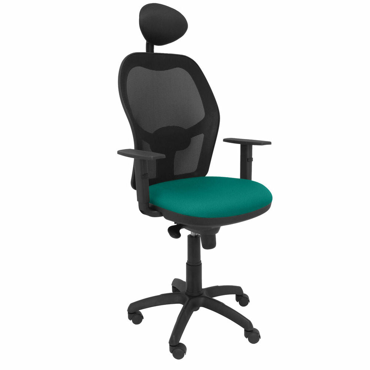 Office Chair with Headrest Jorquera P&C BALI39C Turquoise