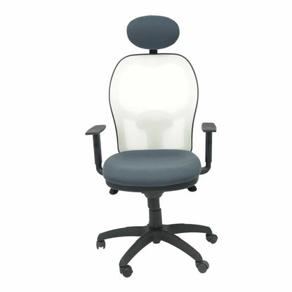 Office Chair with Headrest Jorquera P&C ALI600C Grey Dark grey