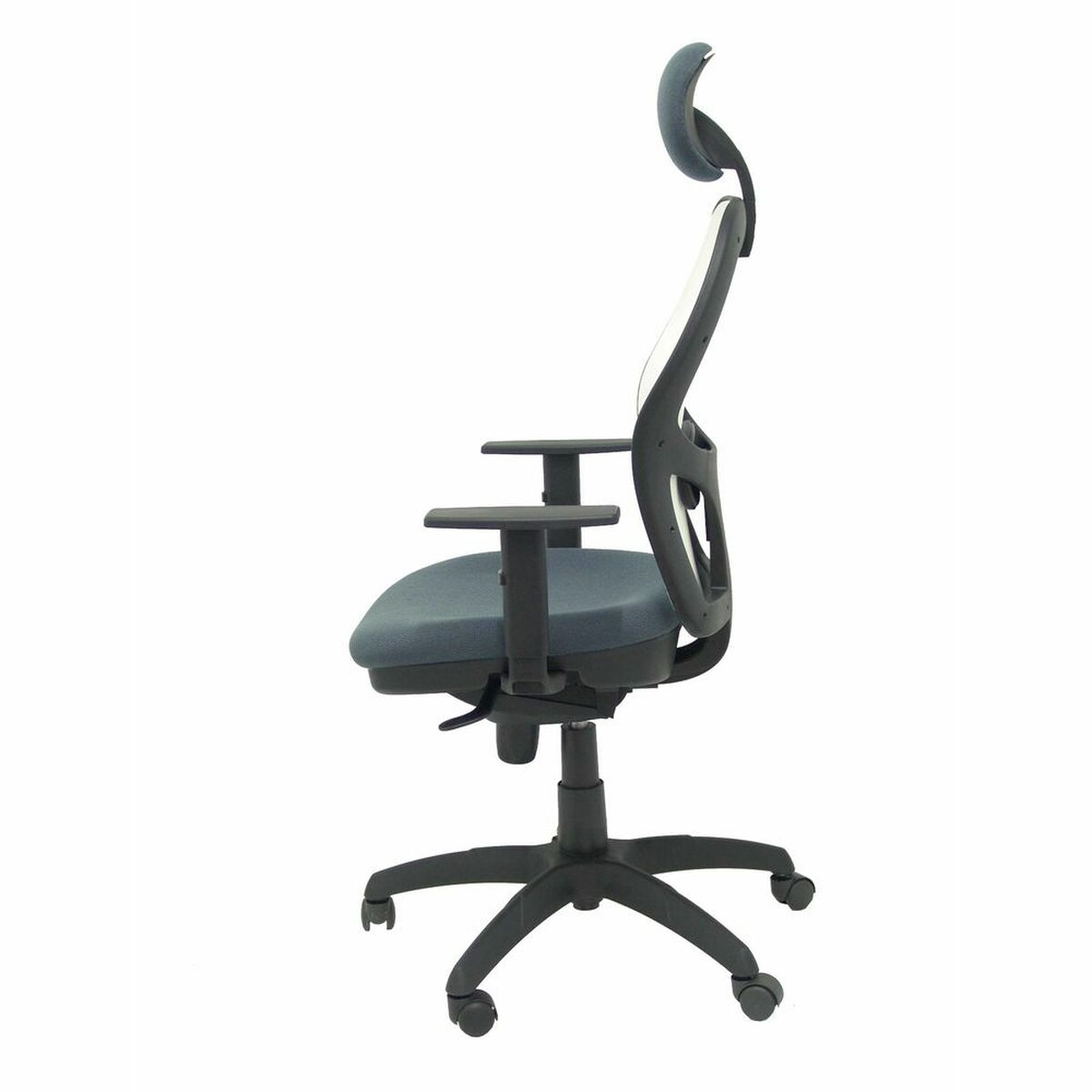 Office Chair with Headrest Jorquera P&C ALI600C Grey Dark grey