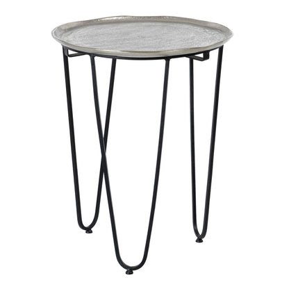 Side table Aluminium Iron 40 x 40 x 51 cm