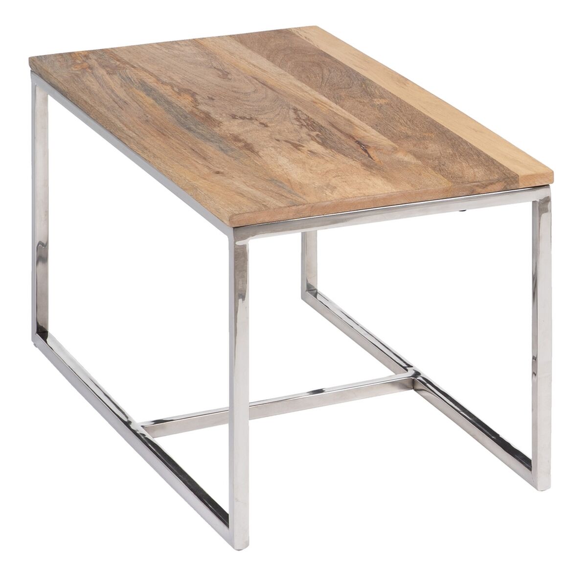 Centre Table 70 x 70 x 41 cm Metal Wood 3 Units