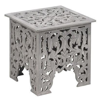 Side table 45 x 45 x 47 cm Grey DMF