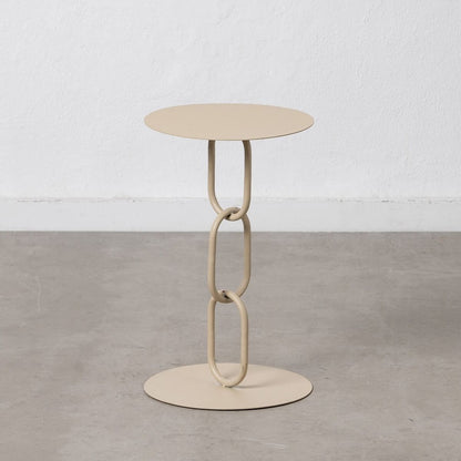 Side table 30,5 x 30,5 x 50 cm Cream Iron