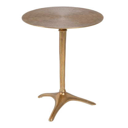 Side table 47,5 x 47,5 x 57 cm Golden Aluminium