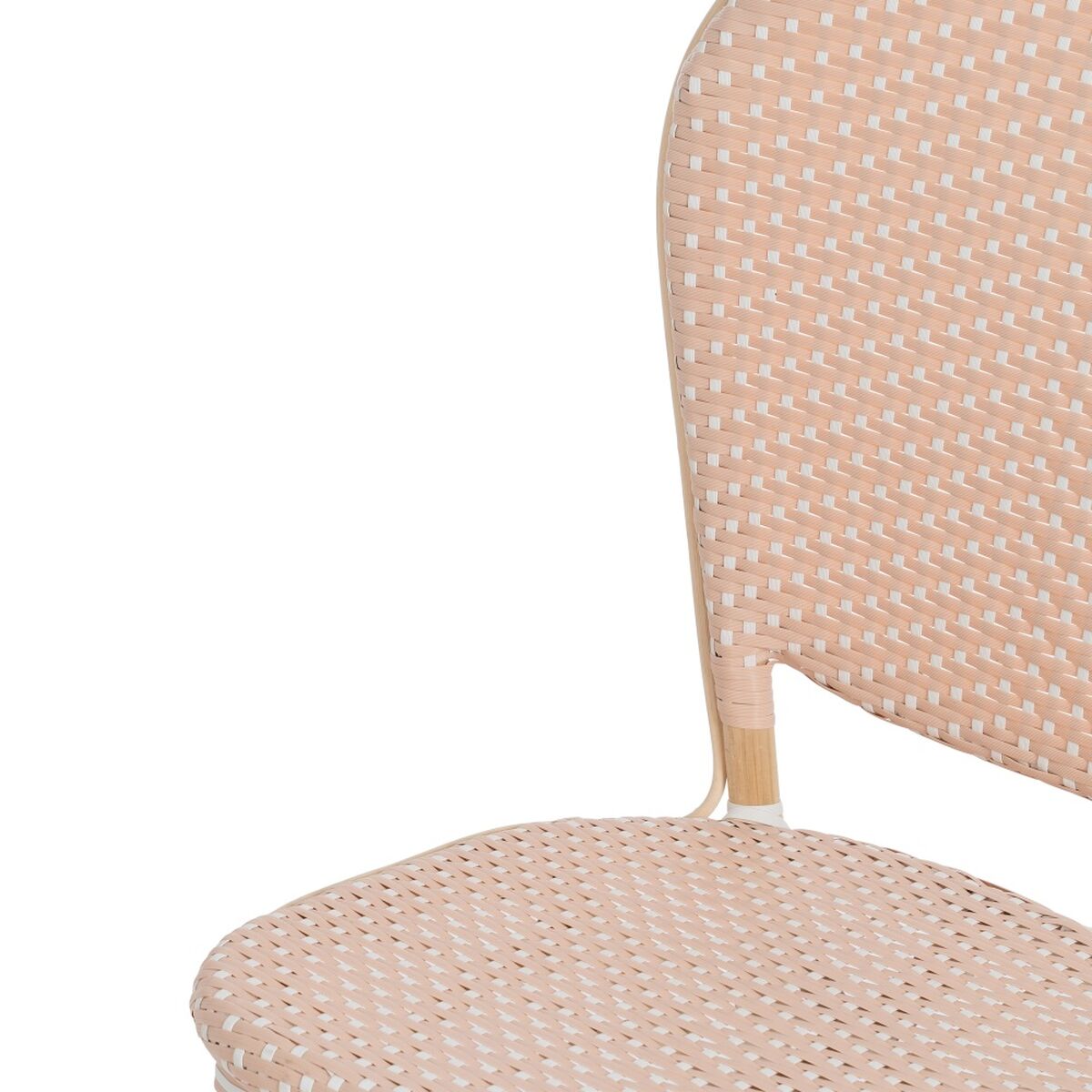 Dining Chair 47 x 54 x 93 cm Natural Beige Rattan