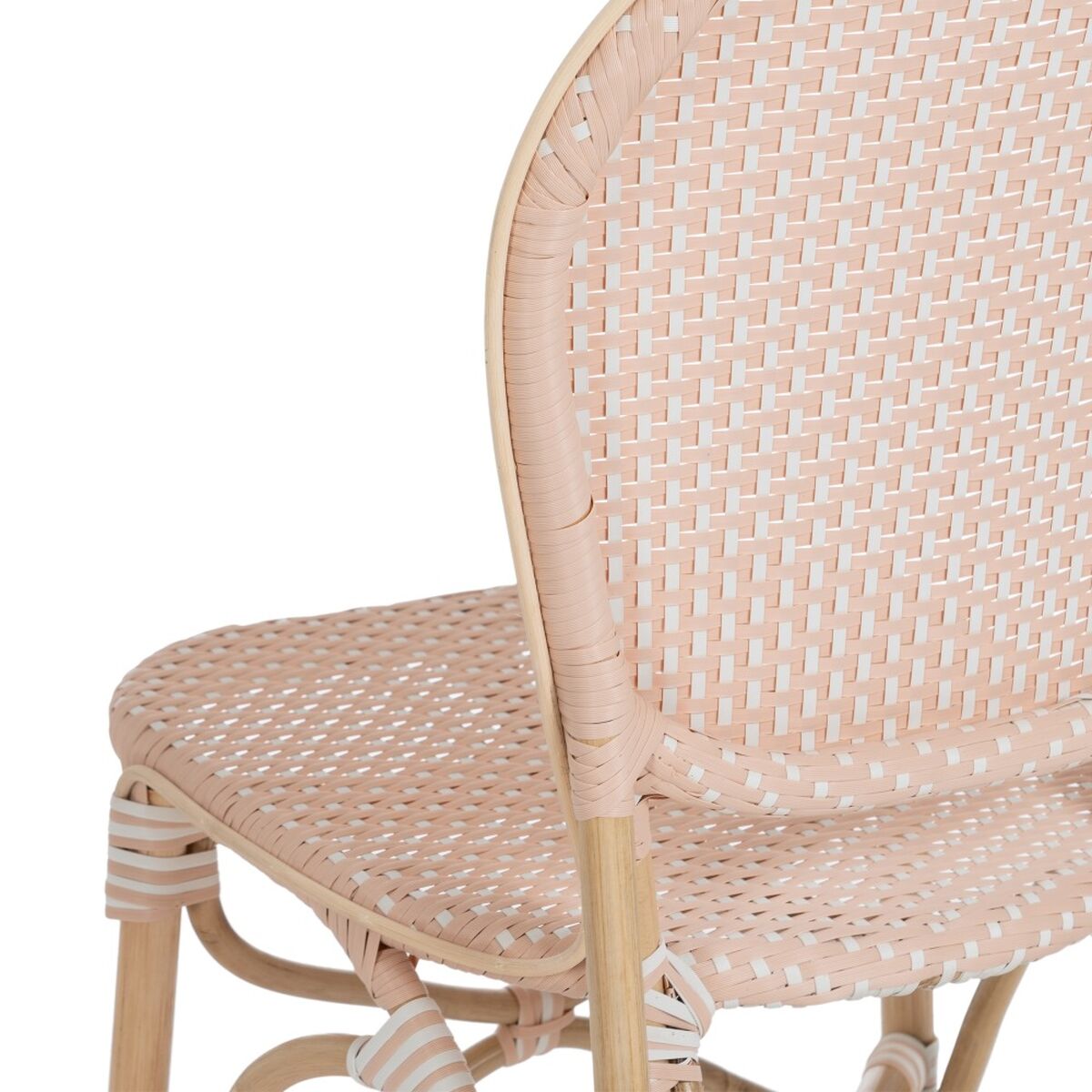 Dining Chair 47 x 54 x 93 cm Natural Beige Rattan