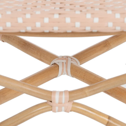 Dining Chair 47 x 54 x 93 cm Natural Beige Rattan