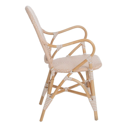 Dining Chair 57 x 62 x 90 cm Natural Beige Rattan