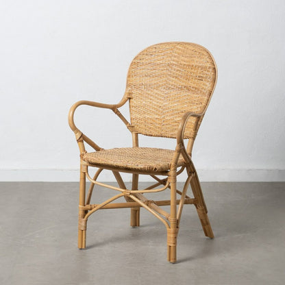 Dining Chair 57 x 62 x 90 cm Natural Rattan