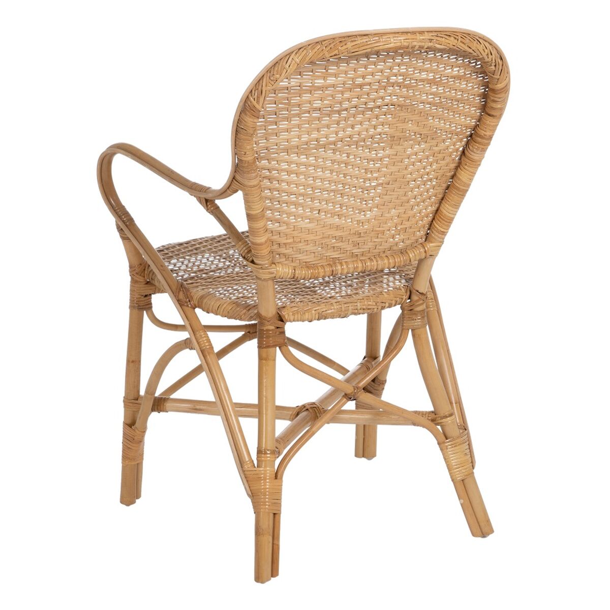 Dining Chair 57 x 62 x 90 cm Natural Rattan