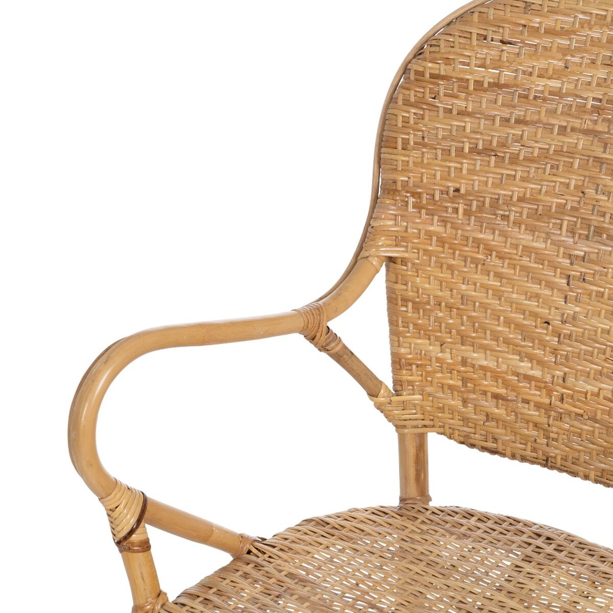 Dining Chair 57 x 62 x 90 cm Natural Rattan