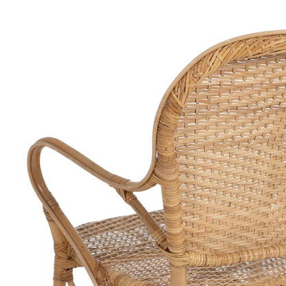 Dining Chair 57 x 62 x 90 cm Natural Rattan