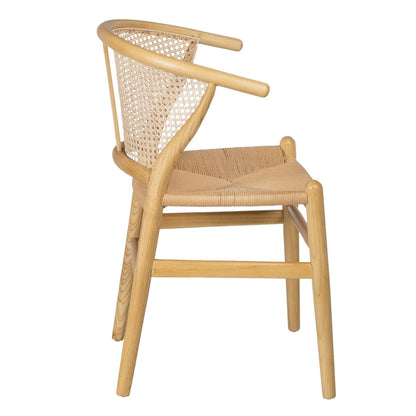 Dining Chair 49 x 45 x 80 cm Natural